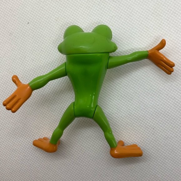 Rainforest Cafe Cha Cha The Red Eyes Tree Frog Action Figure - Picture 7 of 14